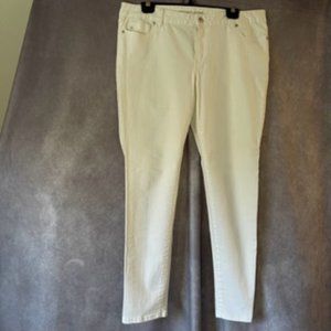 Michael Kors White Jeans Size 10